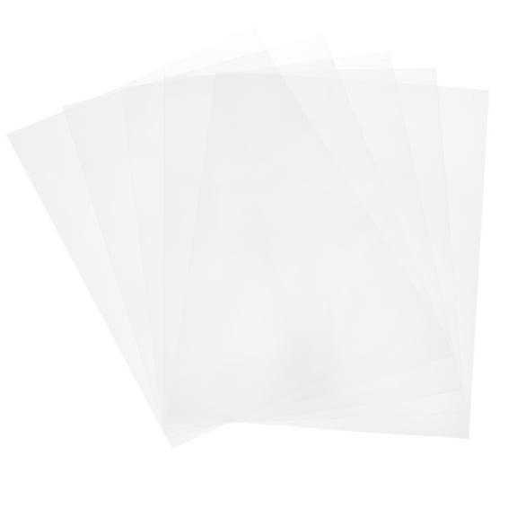5 Pcs Color Correction Gel Light Filter Transparent Film 11.7 x 8.3 Inch, Transparent