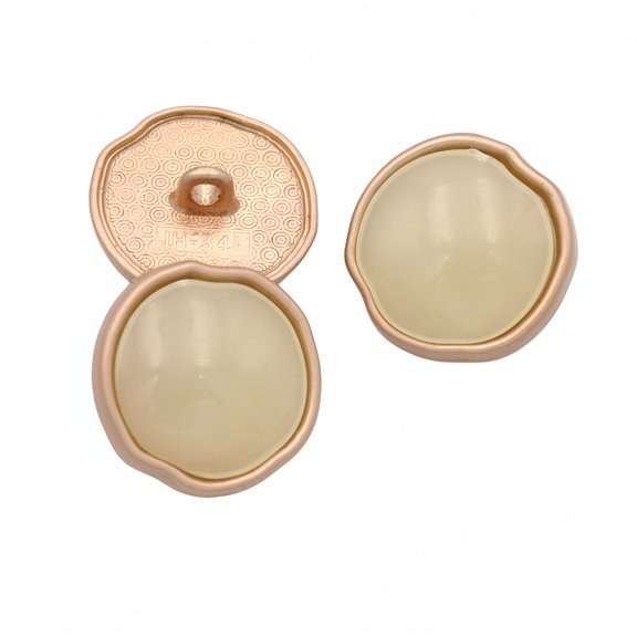 5 Pcs Colored Metal Button Big Buttons for Clothing Coat Dress Sewing Accessories