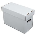 thumbnail image 1 of 5 Pcs Comic Book Storage Comic Book Box Holds 150-175 Comics Collapsible and Stackable Comic Short Box Moistureproof Comic Box, 1 of 8