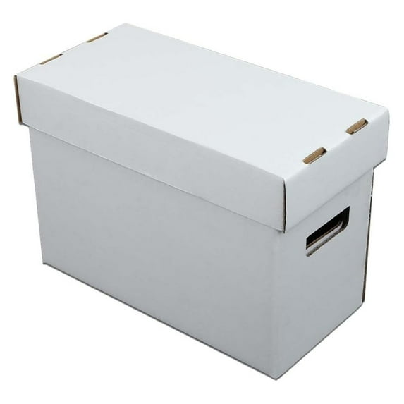 5 Pcs Comic Book Storage Comic Book Box Holds 150-175 Comics Collapsible and Stackable Comic Short Box Moistureproof Comic Box