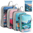 thumbnail image 1 of Packing Cubes for Travel, 5 Pieces Luggage Packing Organizers for Suitcase, Travel Essentials for Organizing Clothes, 1 of 8