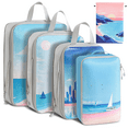 thumbnail image 1 of Packing Cubes for Travel, 5 Pieces Luggage Packing Organizers for Suitcase, Travel Essentials for Organizing Clothes, 1 of 7