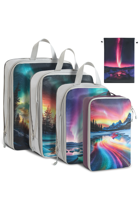 Packing Cubes for Travel, 5 Pieces Luggage Packing Organizers for Suitcase, Travel Essentials for Organizing Clothes