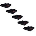 thumbnail image 1 of 5 Pcs Cotton Terry Kitchen Dish Cloths, Ultra Soft and Absorbent Dish Towels Quick Drying Dish Rags for Kitchen, Suitable for Drying and Washing Dishes, 12x12 Inch, Black, 1 of 5