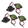 thumbnail image 1 of 5 Pcs DC 3-24V 12V 2-Wired Continuous Active Electronic Buzzer Alarm Black, 1 of 2