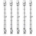 thumbnail image 1 of 5 Pcs Dimmable R7s 118mm 300w Halogen Pencil Bulb, 1 of 5