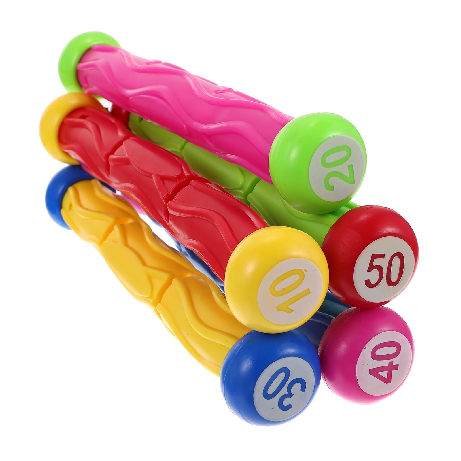 5 Pcs Diving Torpedo Toy Toys Summer Throwing Stick Dive Sticks Games