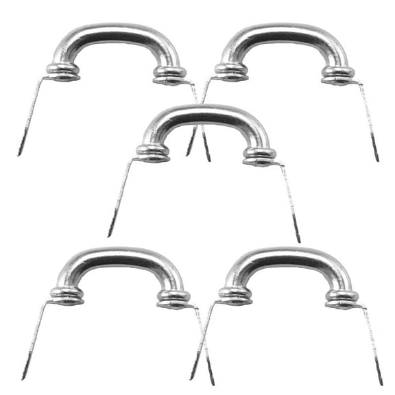 5 Pcs Door Knob Doll Furniture Mini Drawer Handle