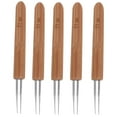 thumbnail image 1 of 5 Pcs Dread Braider Crochet Hooks Passion Twist Hair Triple Braided Wigs Braiding Tools, 1 of 8