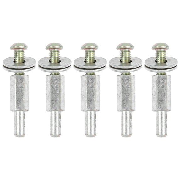 5 Pcs Drill Arbor Adapter for Buffing and Grinding Wheels Shaft Extender Shanks