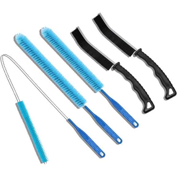 5 Pcs Dryer Vent Cleaner kit, Home Improvement Essential Cleaning Tools, for Kitchen Sinks, Drains, Shower and Bathtub Clogs