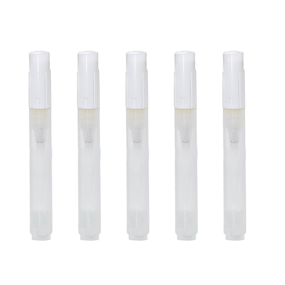 2/5 Pcs Blank Acrylic Marker Empty Paint Pen Empty Marker Clear Pen for Metal Oil Painting Wood