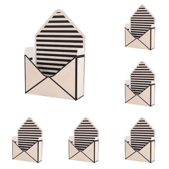 5 Pcs Envelope Flower Boxes, Folding Waterproof Bouquet Gift Box for Arrangements, Wedding, Valentines, Birthday Party Decor, Florist Supplies & Gift Packaging