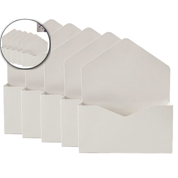 5 Pcs Envelope Flower Boxes for Arrangements Solid Color Floral Box Cardboard Floral Envelope Box Florist Supply, 8.7 x 1.6 x 10.6 Inch