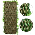 thumbnail image 1 of 5 Pcs Expandable Faux Ivy Fence Screen - Realistic Artificial Leaves, UV Resistant Privacy Fence for Patio Balcony Garden Decor, 1 of 9