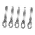 thumbnail image 1 of 5 Pcs Eye Screw Eye Hook Screws Expansion Eye Nut Brick Hooks Eye Bolts with Nuts Brick Anchors Shoulder Eye Bolts Anchor Bolts Stainless Steel Eye Nut Wall Hook Rings to Rotate, 1 of 5