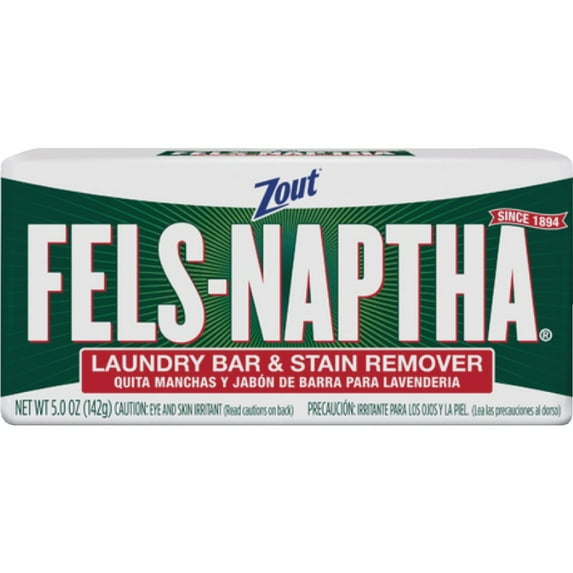 5 Pcs Fels-Naptha Laundry Bar & Stain Remover