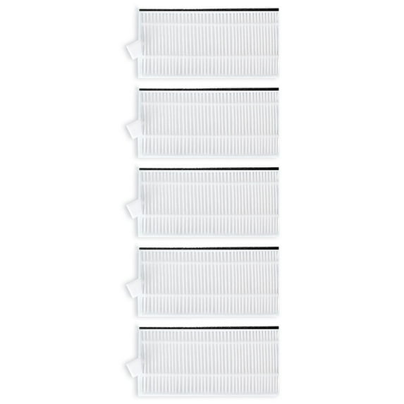 5 Pcs Filter For Cecotec Flash Connected Titanium Replacement Sweeping Robot Vacuum Cleaner Accessories Spare Parts Smile Home