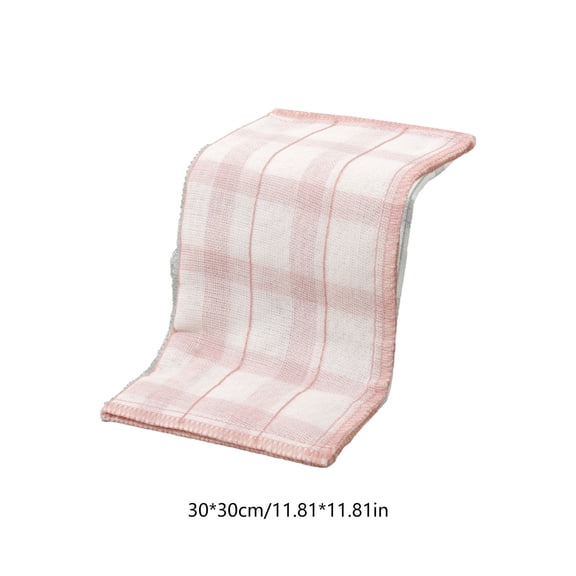 5 Pcs Fine Fiber Cleaning Cloth, Absorbent Glass Wiping Towel, Kitchen Dishwashing Rag, Lint Free Scouring Pad, Multi Functional Household Sweeper Tool