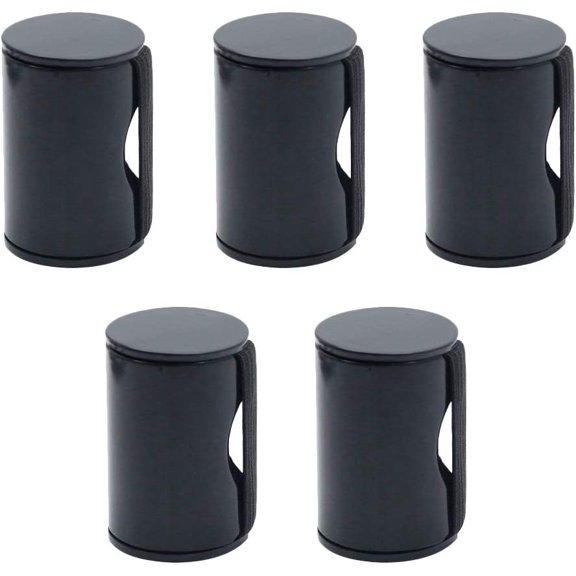 5 Pcs Finger Shaker Rhythm Sand Shaker Instrument Finger Shot Ring for Ukulele Guitar Mandolin Banjo