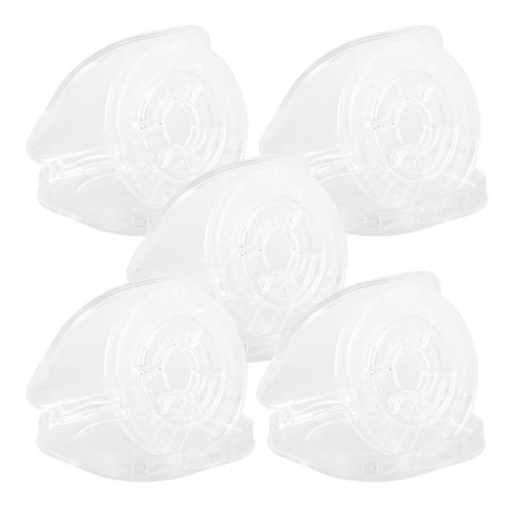 5 Pcs Fishing Line Reel Rod Holder Outdoor Supplies Storage Plastic