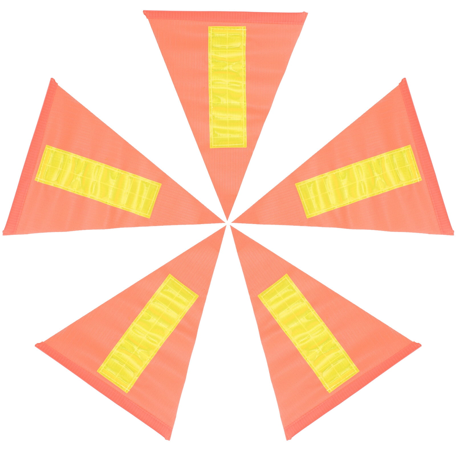 5 Pcs Flags Go Karts for Adults Kids Bicycles Flag Safety Cycling Flag Bike Warning Flag