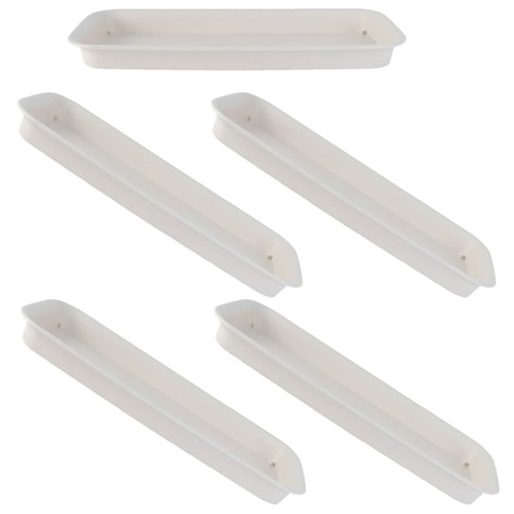 5 Pcs Flower Pot Tray Plant Pots Indoor Drain Trays for Plants Windows Sill Plant Tray Planter Tray