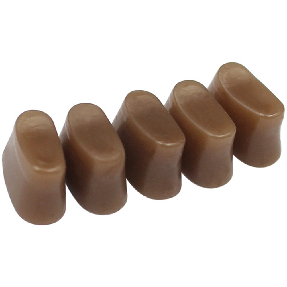 5 Pcs Flute Rubber Brick Finger Hole Plugs Musical Instruments Accessories Orchestral Parts