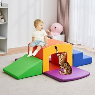 Foam Playset Activity Play Set, Kid Furniture Baby Plush Sofa, Soft Play  Block Couch Foam Foam Blocks Set Toddler Gifts Play Gym Foam Couch 