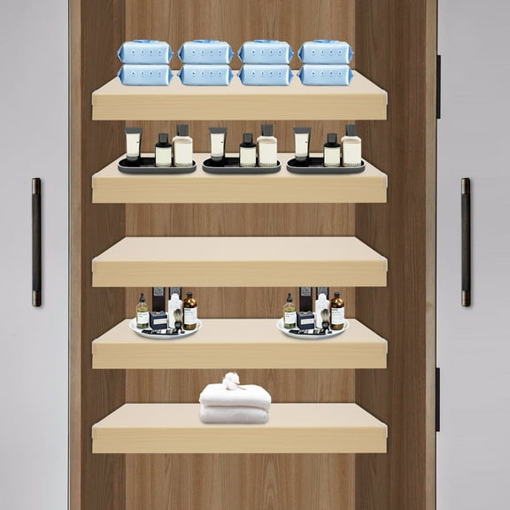 5 Pcs Foamed PVC Wire Rack Covers Indoor Foamed PVC Rack Cover Pantry Shelves Covers for Bedrooms Kitchen