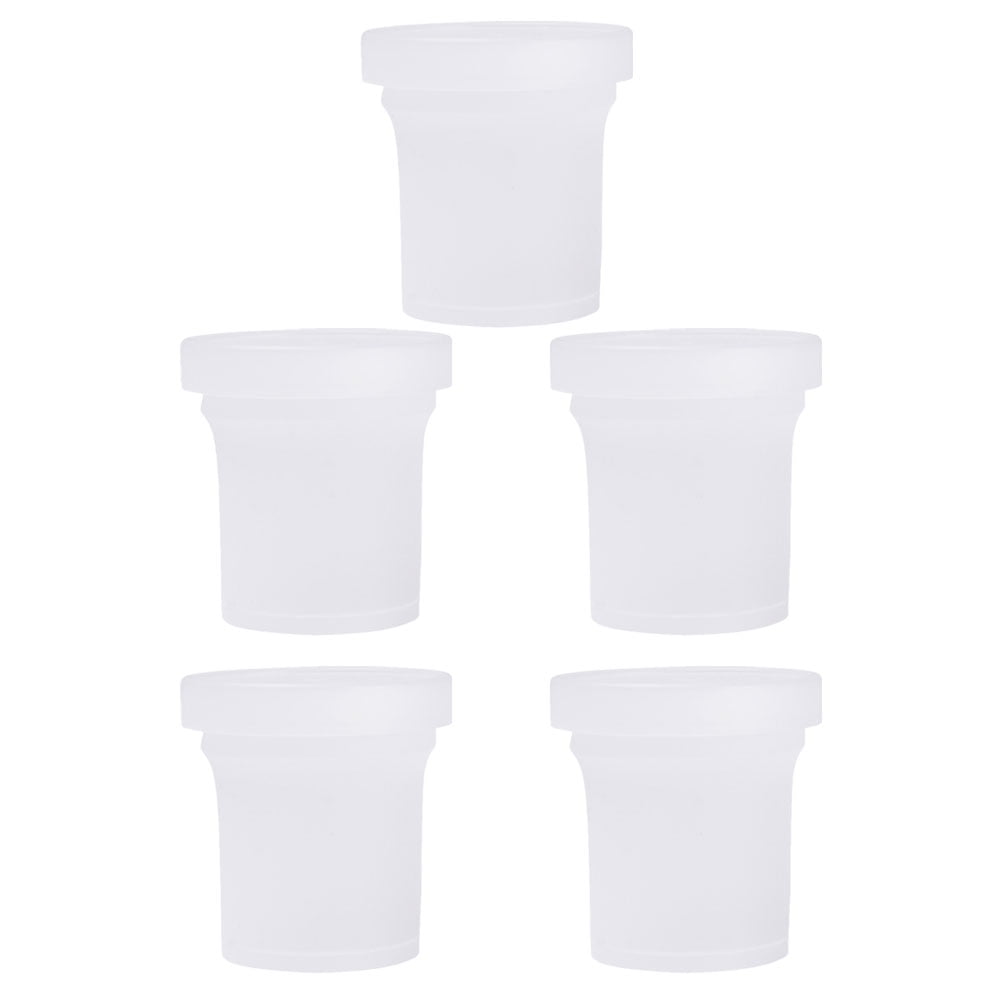 5 Pcs Food Grade Pails Clear Bucket Ice Cream Cup Reusable Yogurt Jars