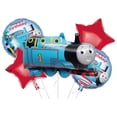 thumbnail image 1 of 5 Pcs For Thomas & Friends Themed Birthday Foil Balloons,Cartoon Balloon,Birthday Party Decorations,Party Kit Supplies for Boy Girls Celebration, 1 of 3