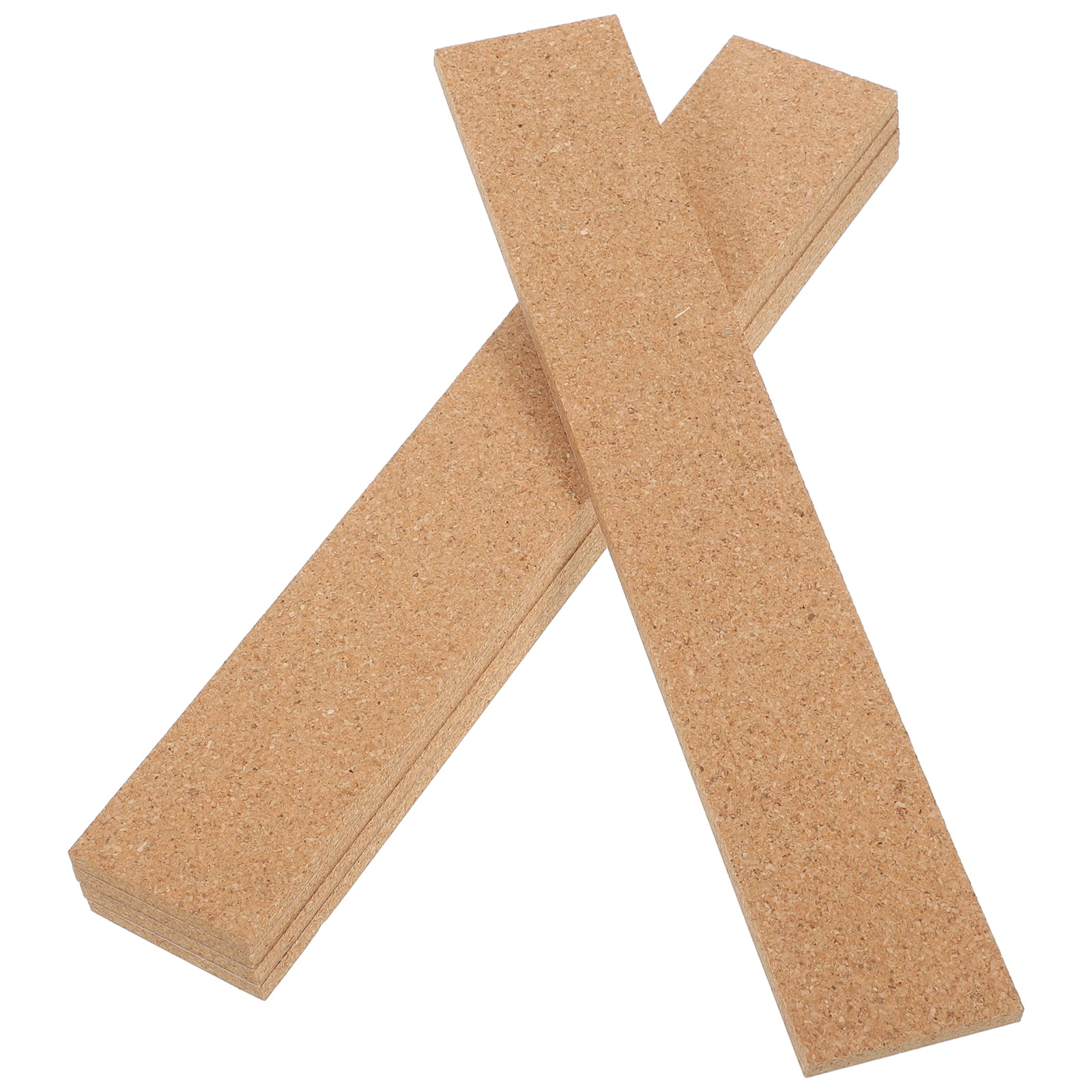 5 Pcs Frameless Bulletin Board Strip Cork Board Natural Frameless Strip