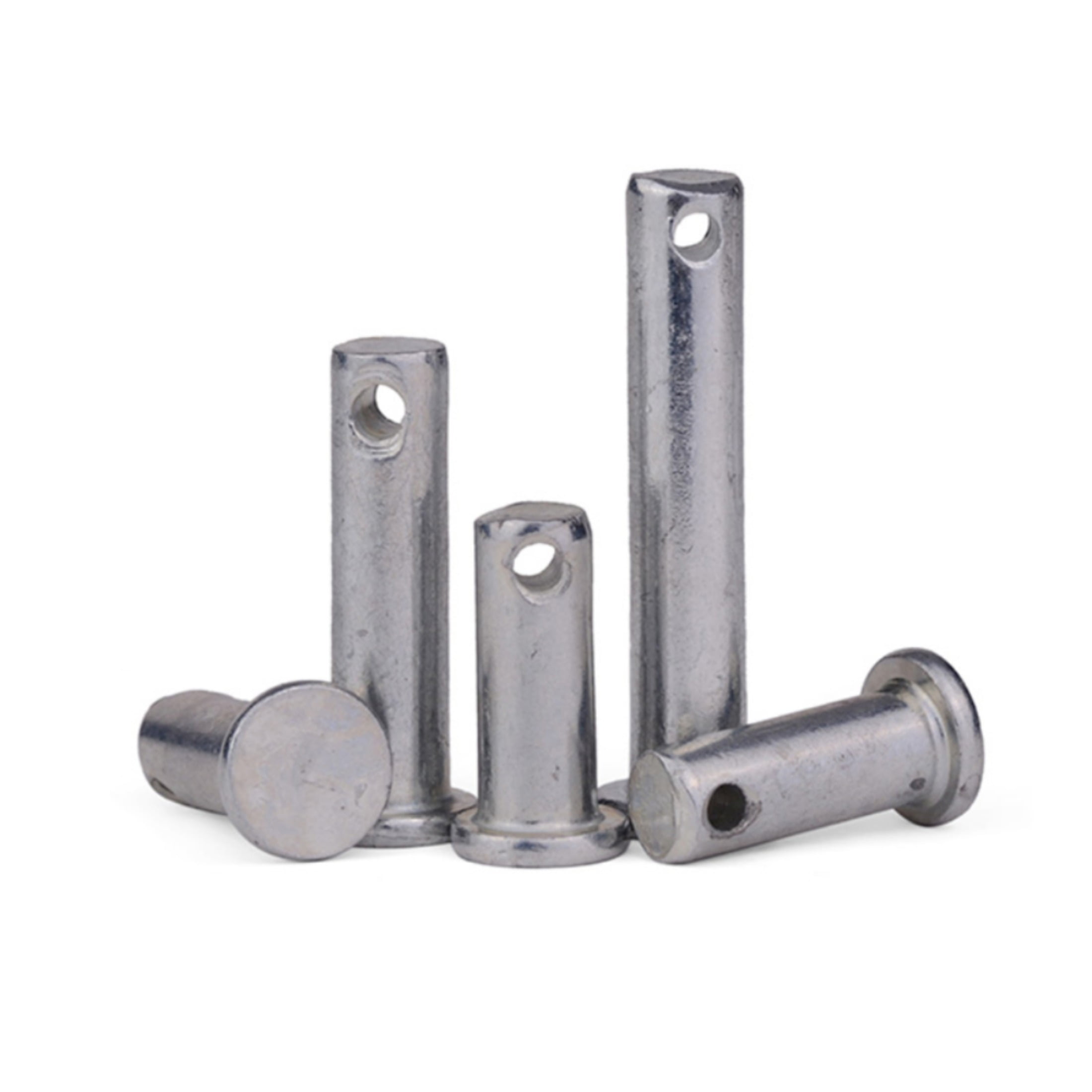 5 Pcs Galvanized Pin Positioning Pins, for Mechanical Equipment Electronic Accessories 25X50mm.