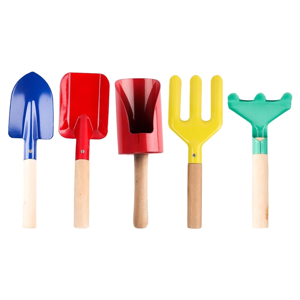 5 Pcs Garden Hand Tool Set Mini Gardening Tools Sets Accessories Flower