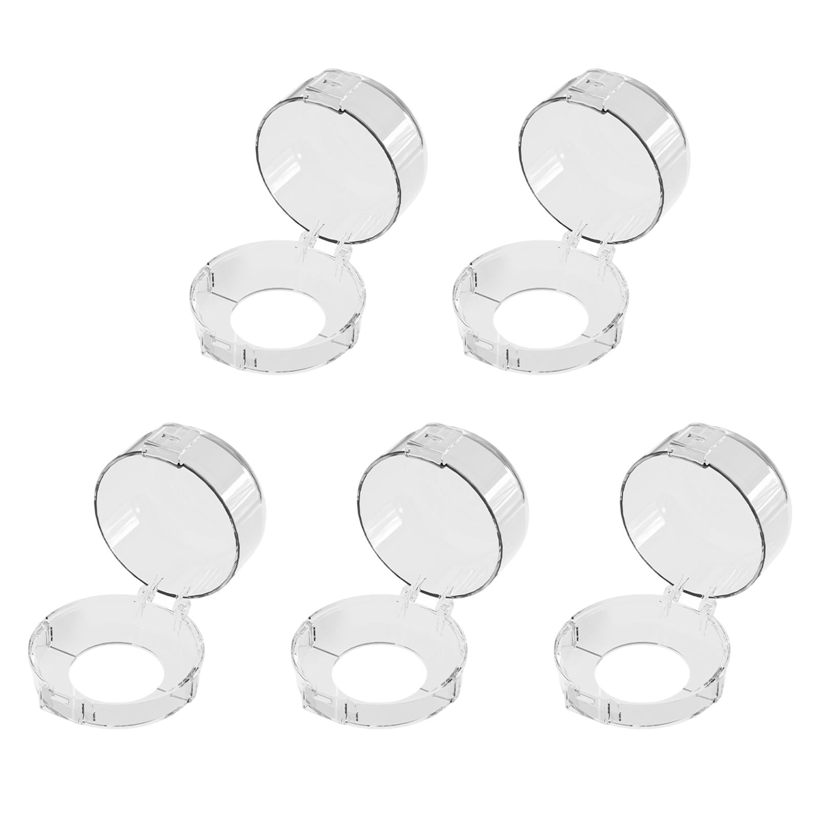 5 Pcs Gas Stove Knob Safety Covers Protective Caps Oven Locks No Tool Installation for Protecting Kids and Pets