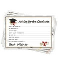 thumbnail image 1 of 5 Pcs Graduation Wish Cards – Advice Cards for High School, College, Senior School – 15 cm Grad Party Supplies – Keepsake Set – 1 Set, 1 of 7