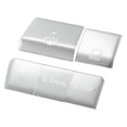 thumbnail image 1 of 5 Pcs Handbrake Drive Mode Switch Button Cover Trim for Toyota RAV4 2019-2022 Aluminum Alloy Silver Tone, 1 of 6