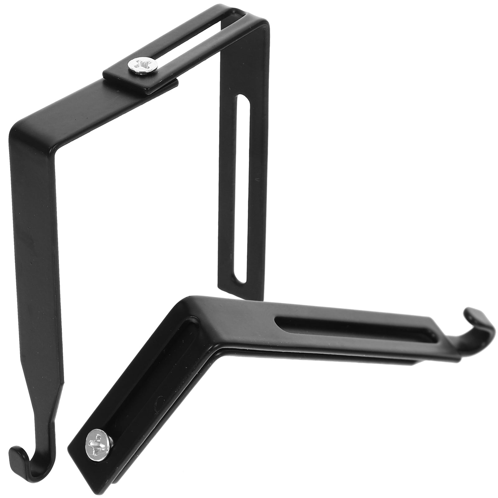 5 Pcs Hook up Coat Partition Hanger Cubicle Clothes Hangers Storage