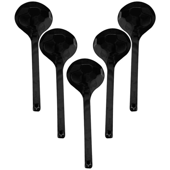 TEHAUX Japanese Style Spoons 5Pcs 8.2x2.4x0.2In