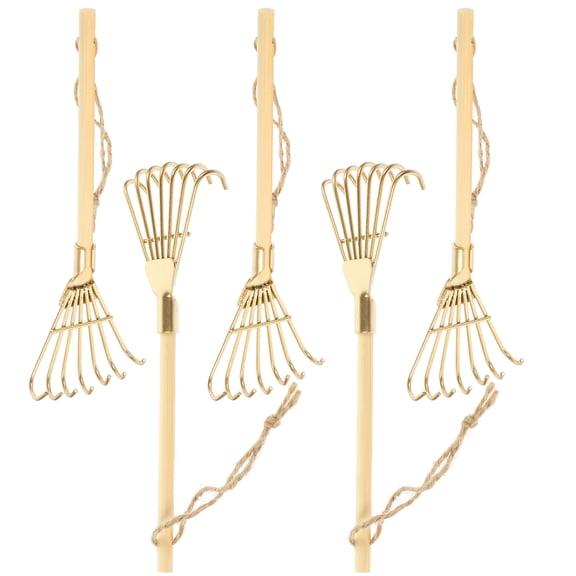 5 Pcs Incense Gray Iron Rake Fragrance Ashes Sand Table Decoration Child