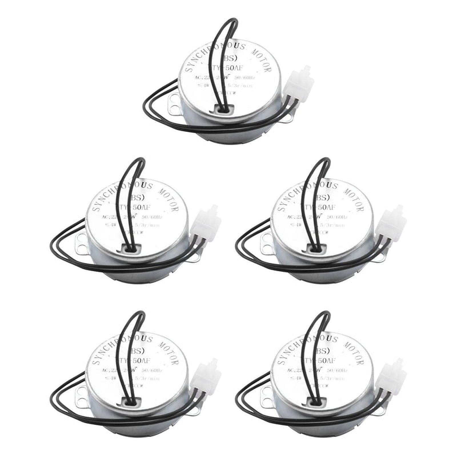 5 Pcs Incubator Automatic Egg Turning Motor Synchronous Motor 2.5//Min ...