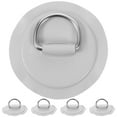 thumbnail image 1 of D Rings for Inflatable Boat Kayak Supplies Made of Stainless Steel and PVC 5 Pcs, 1 of 6
