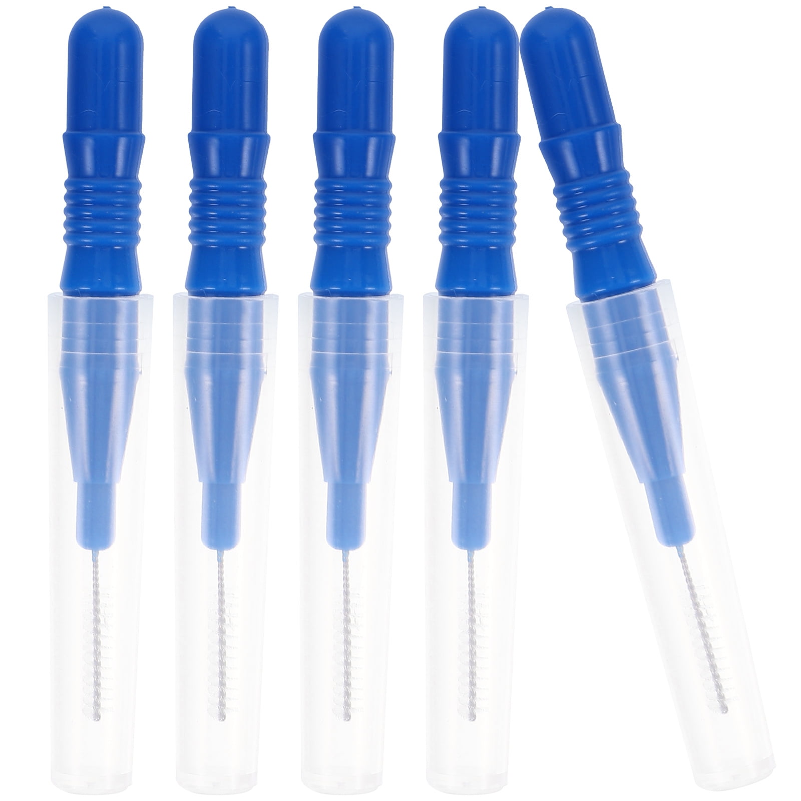 5 Pcs Interdental Brush Floss Tooth Picks Toothpicks Oral Care Manual