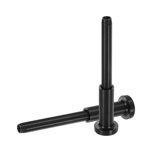 5 Pcs Invisible Cable Railing Kit, 1/8" 316 Stainless Steel Invisible Receiver and Swage Stud End Swage Tensioner for Deck Railing, Stairs, Wood Metal Post, Black