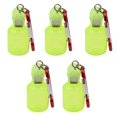 thumbnail image 1 of 5 Pcs Jig Hook Covers Protector with Carabiner for Egi Fishing Lure & Wood Shrimp, 1 of 4