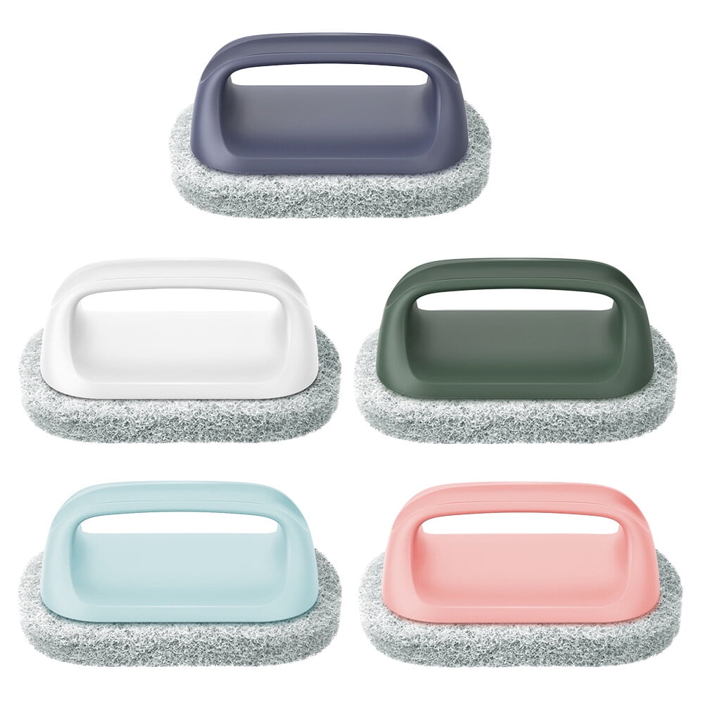 5 Pcs Kitchen Cleaning Brushes Household Sponge Brushes Fiber Brushes