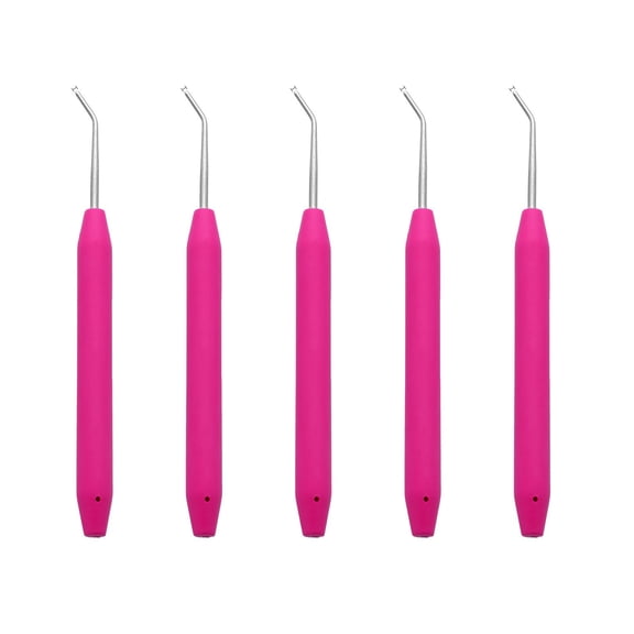 5 Pcs Knitting Loomed Hooks Ergonomical Handles Crochet Hooks Easy to Use Knitting Tool for Needlework Enthusiasts