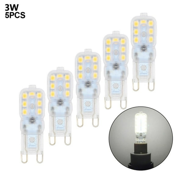 5 Pcs LED Bulb 3W G9 Light Bulb Dimmable AC 220V LED Lamp Lighting Replace