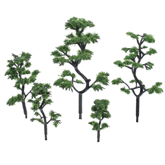 5 Pcs Landscape Tree Model Simulation Decoration Artificial